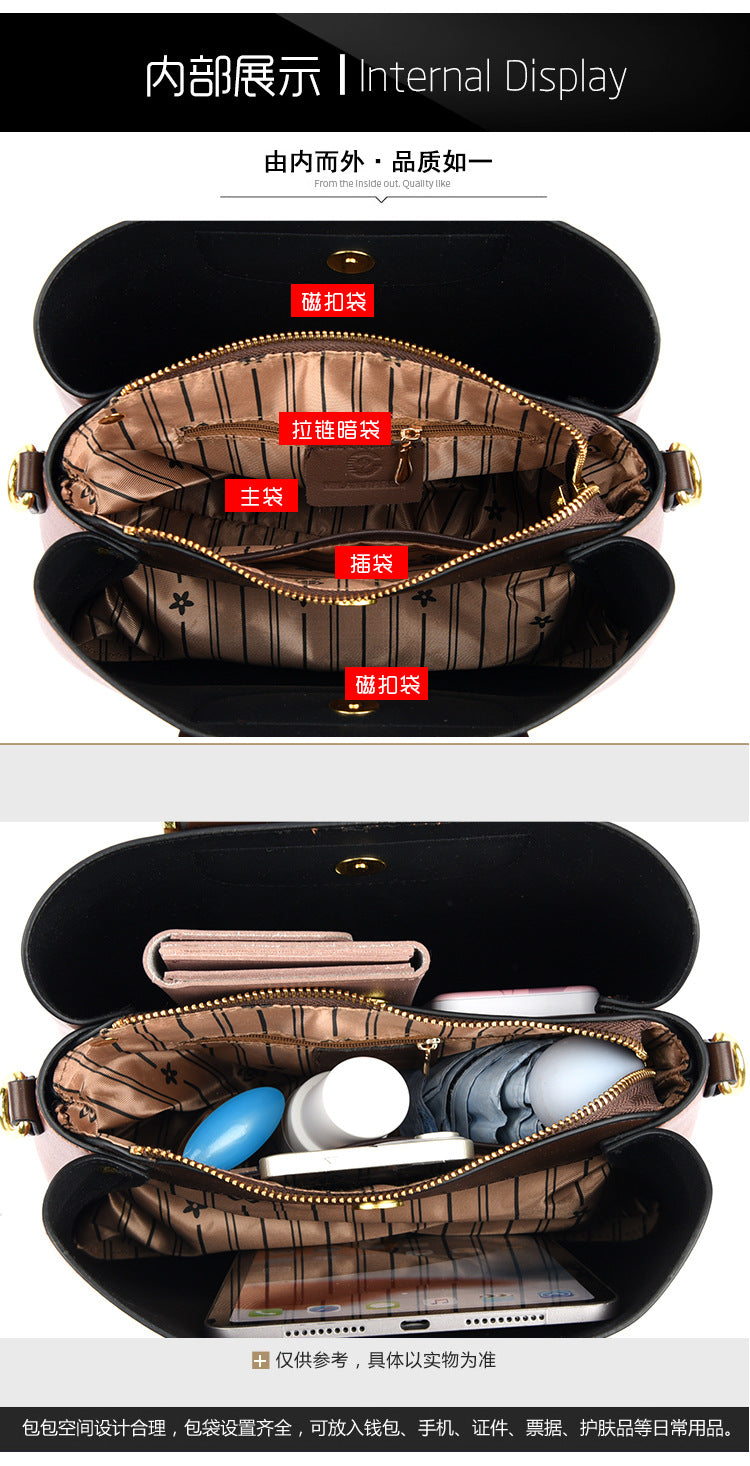 2025 New Fashion Handbag Single Shoulder Bag for Middle-aged Women, High-end Commuting Bag, Large Capacity Tote Bag for